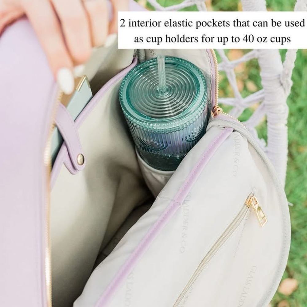 Glass Ladder & Co. Lavender Malala Backpack - Picture 14 of 15